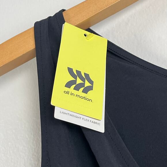 All In Motion • Black Sleeveless Romper - Picture 5 of 6